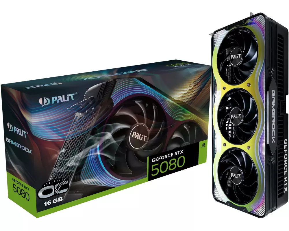 Palit Grafikkarte RTX 5080 GameRock OC 16 GB