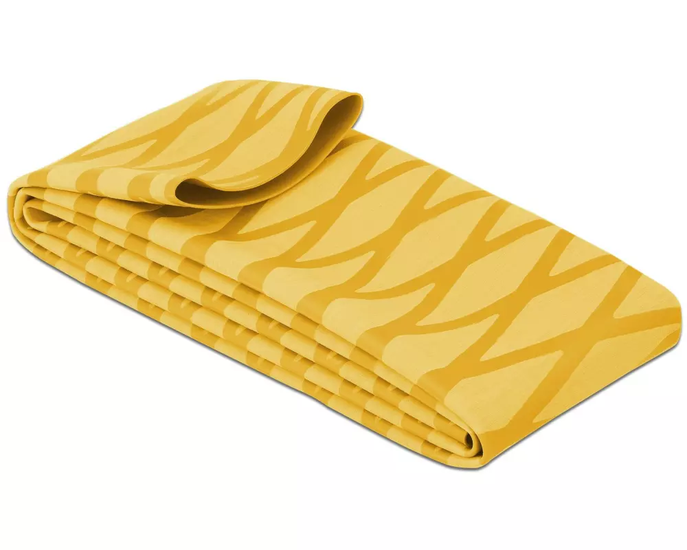 Delock Schrumpfschlauch X-Muster rutschfest 1 m x 50 mm Gelb