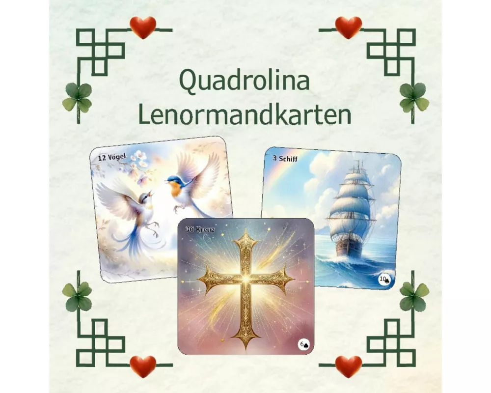 Quadrolina Lenormandkarten