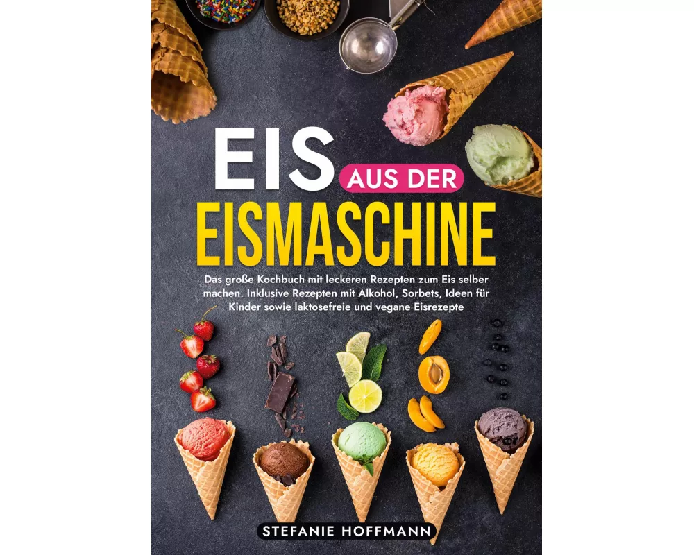 Eis aus der Eismaschine