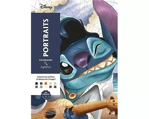 Coloriages mysteres Disney - Portraits