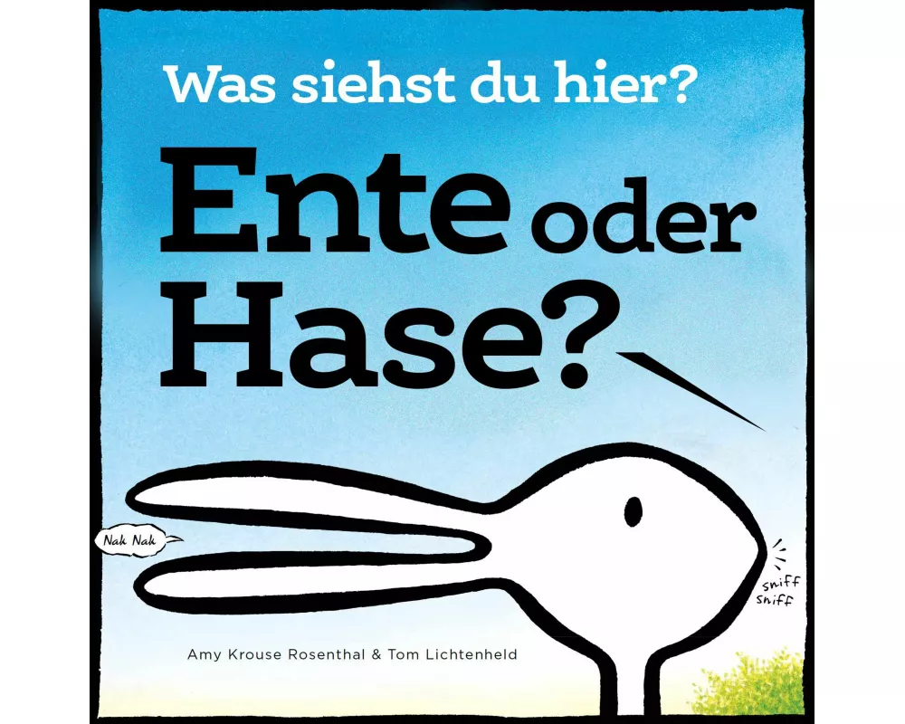 Ente oder Hase? Was siehst du hier?