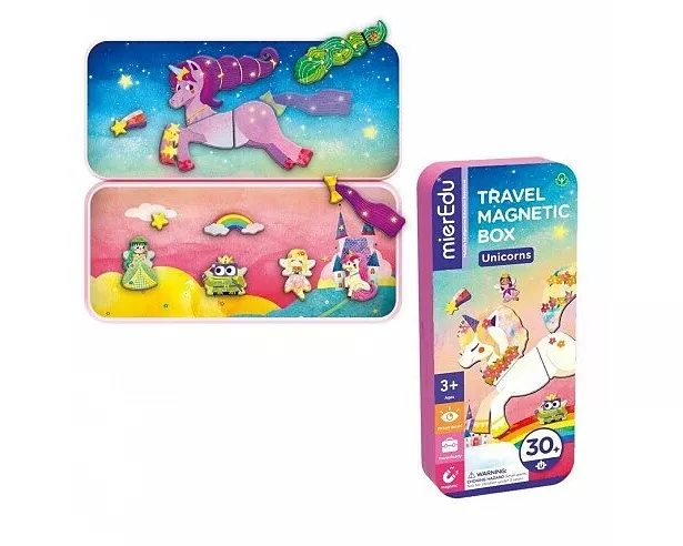 Reise-Magnetspielbox - Einhorn