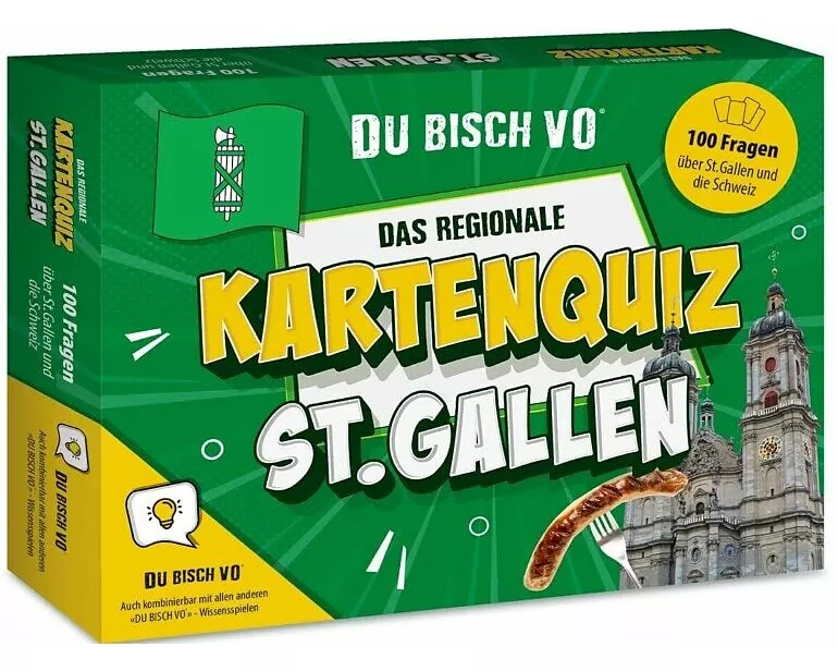 DU BISCH VO St. Gallen Quiz - Das Kartenspiel