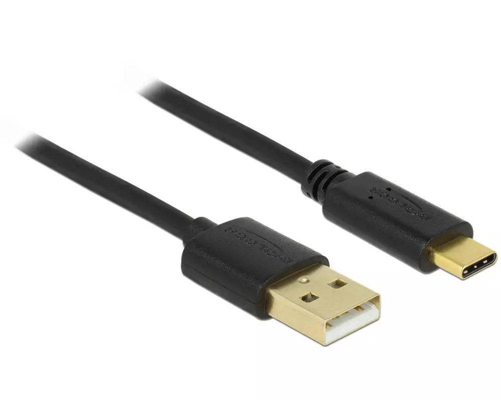 Delock USB 2.0-Kabel USB-A - USB-C 3 m