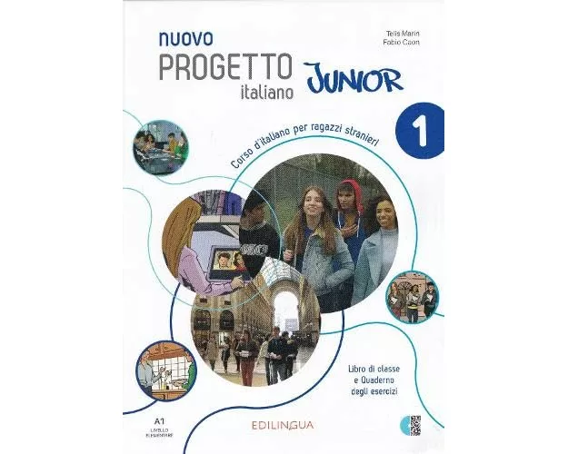 Nuovo Progetto italiano Junior 1 + online access code