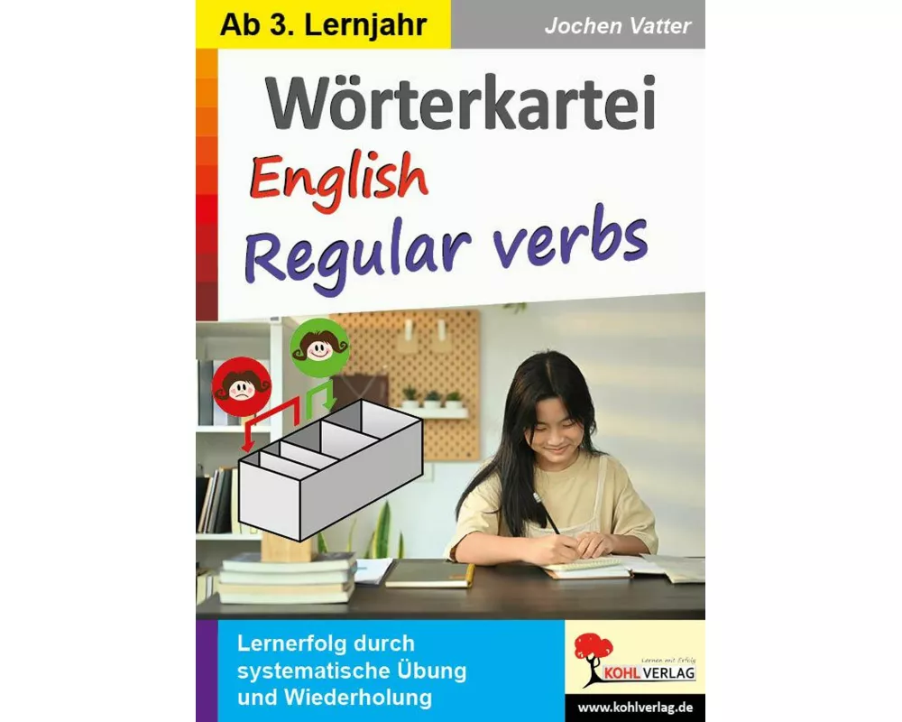 Wörterkartei English regular verbs