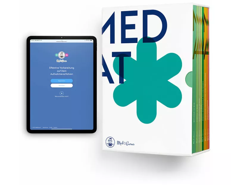 MedGurus MedAT 2025 – Komplettpaket zur Vorbereitung auf den Medizinertest für das Medizinstudium in Österreich – Kompendium & E-Learning mit über 8.0