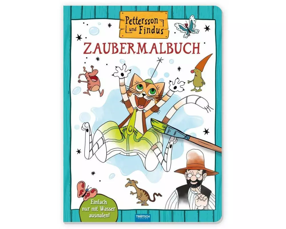 Trötsch Pettersson & Findus Zaubermalbuch