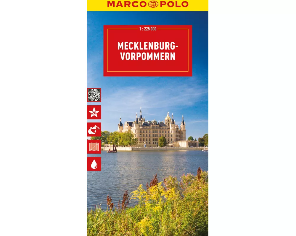 MARCO POLO Reisekarte Deutschland 02 Mecklenburg-Vorpommern 1:225.000