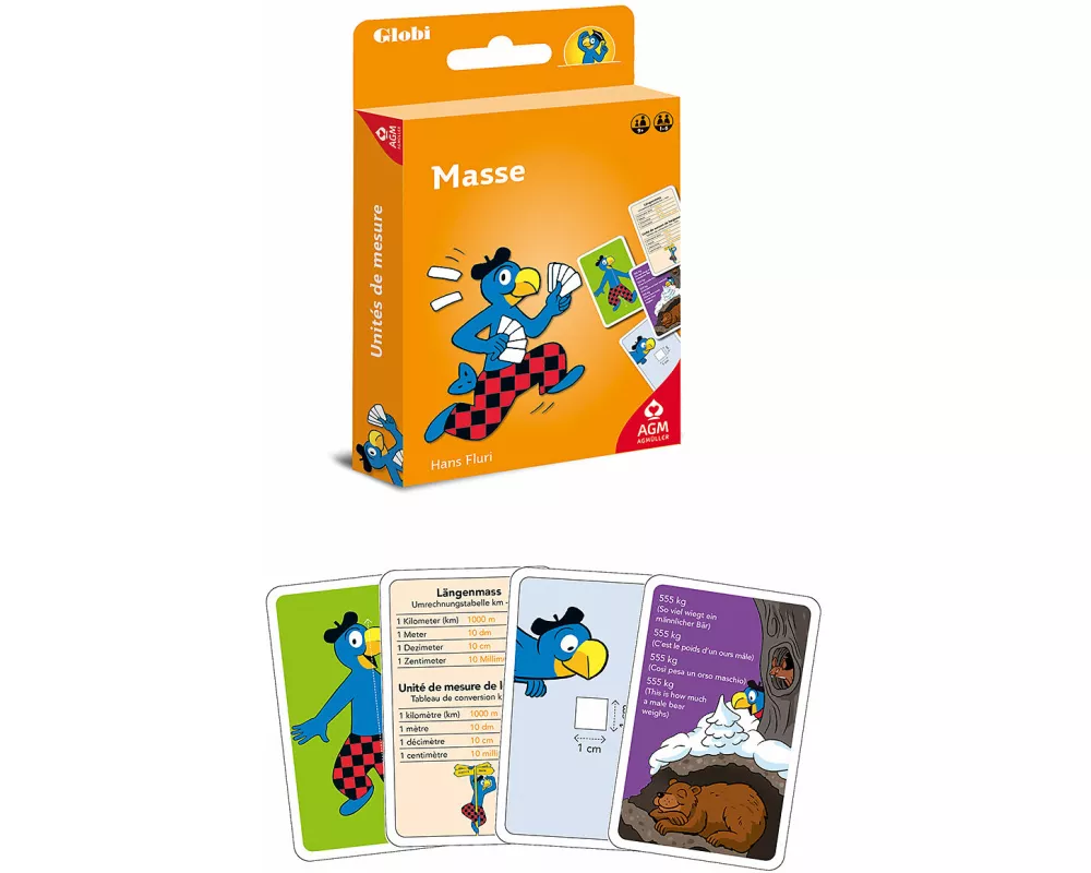 Globi Lernspiel Masse