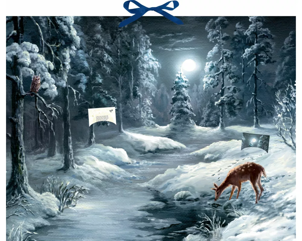 Zettel-Adventskalender – Liegt nun so still die weite Welt
