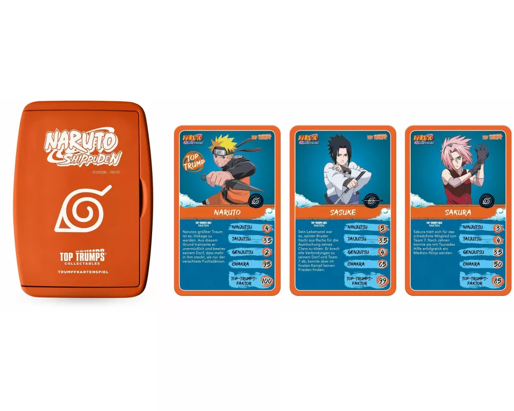 Top Trumps Collectables Naruto