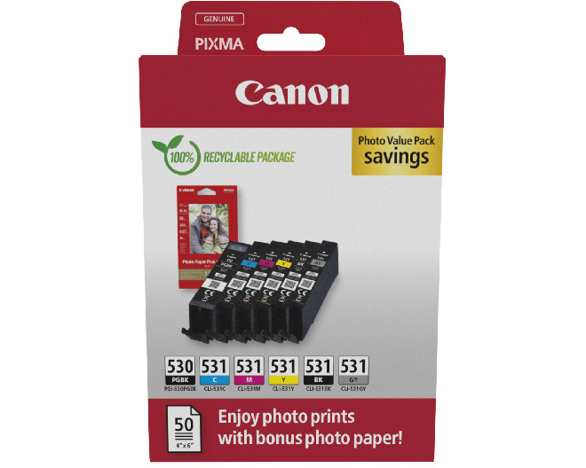 Canon PG-530/CLI-531/PP-201 MP