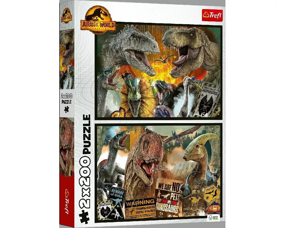 Puzzle 2 x 200 - Jurrasic World