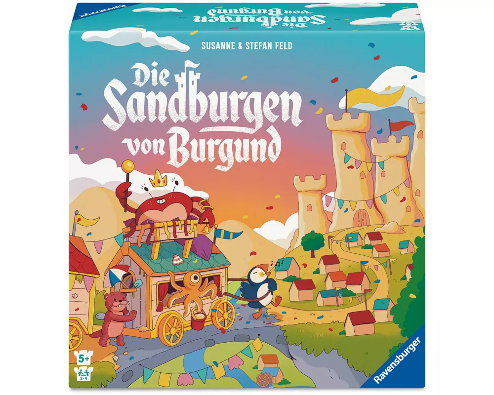 Die Sandburgen von Burgund - Kinderspiel ab 5 Jahre