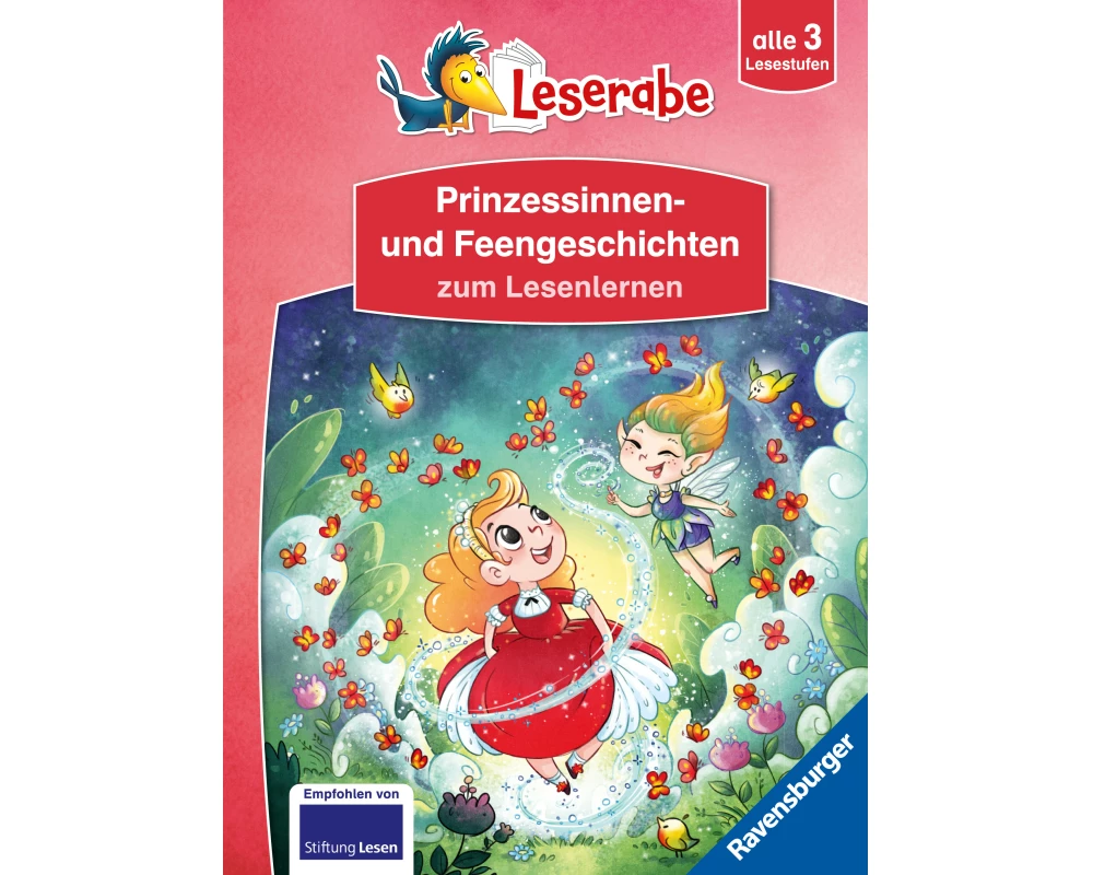 Leserabe Sonderausgaben - Prinzessinnen- und Feengeschichten zum Lesenlernen