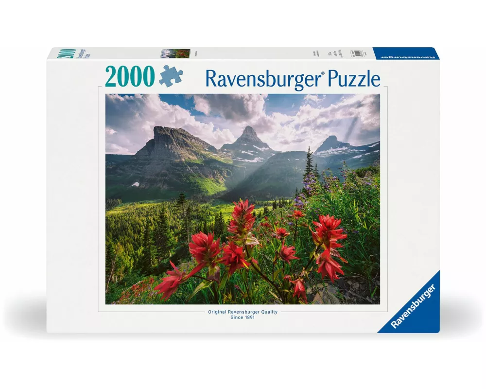 Erwachsenenpuzzle 2000 Teile - Unberührte Berge