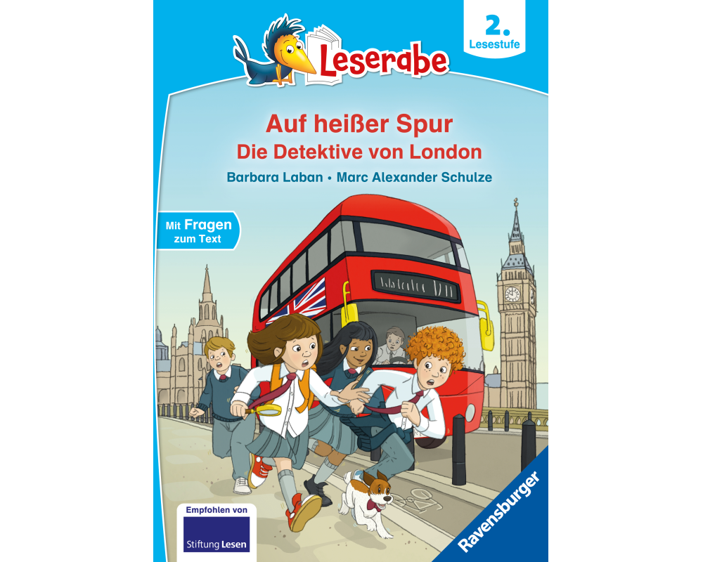 Leserabe 2. Lesestufe - Auf heißer Spur - Die Detektive von London