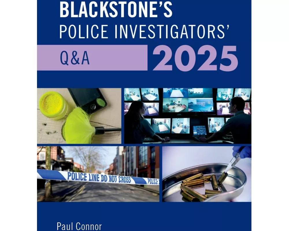 Blackstone's Police Investigators' Q&A 2025
