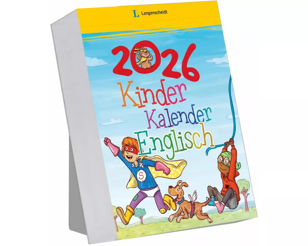 Langenscheidt Kinderkalender Englisch 2026