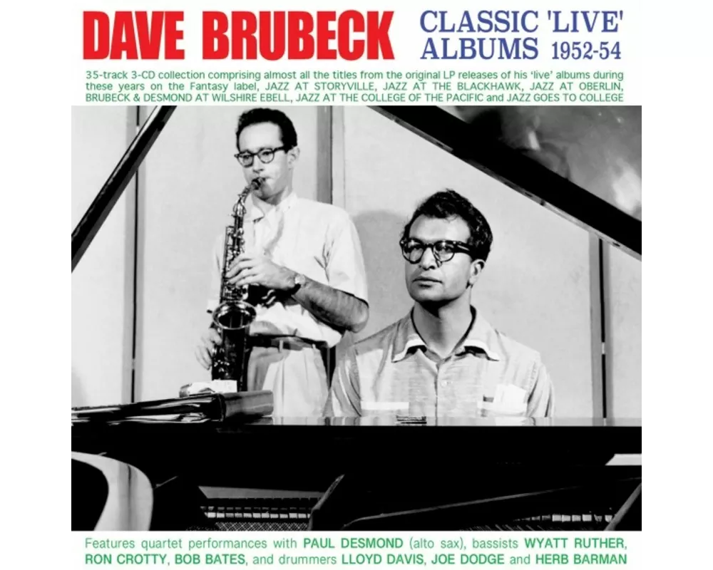 Classic 'Live' Albums 1952-54