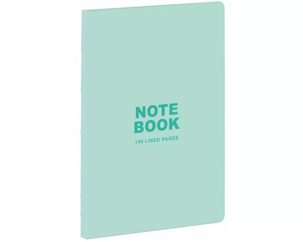 Teneues - A5 Notebook: Pastel Green, 140 Lined Pages, Raw Sewn Spine, Lays Flat