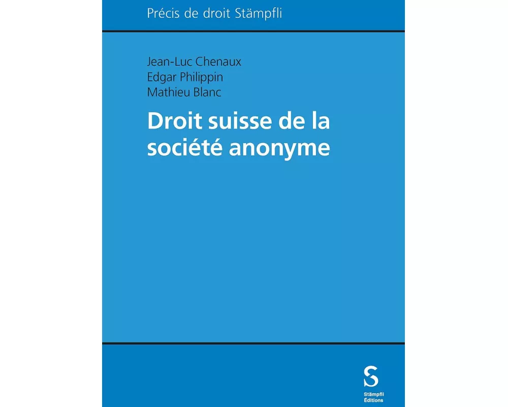 Droit suisse de la société anonyme