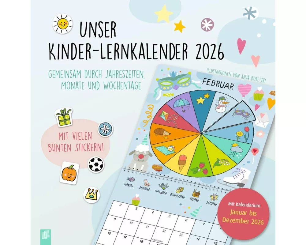 Unser Kinder-Lernkalender 2026