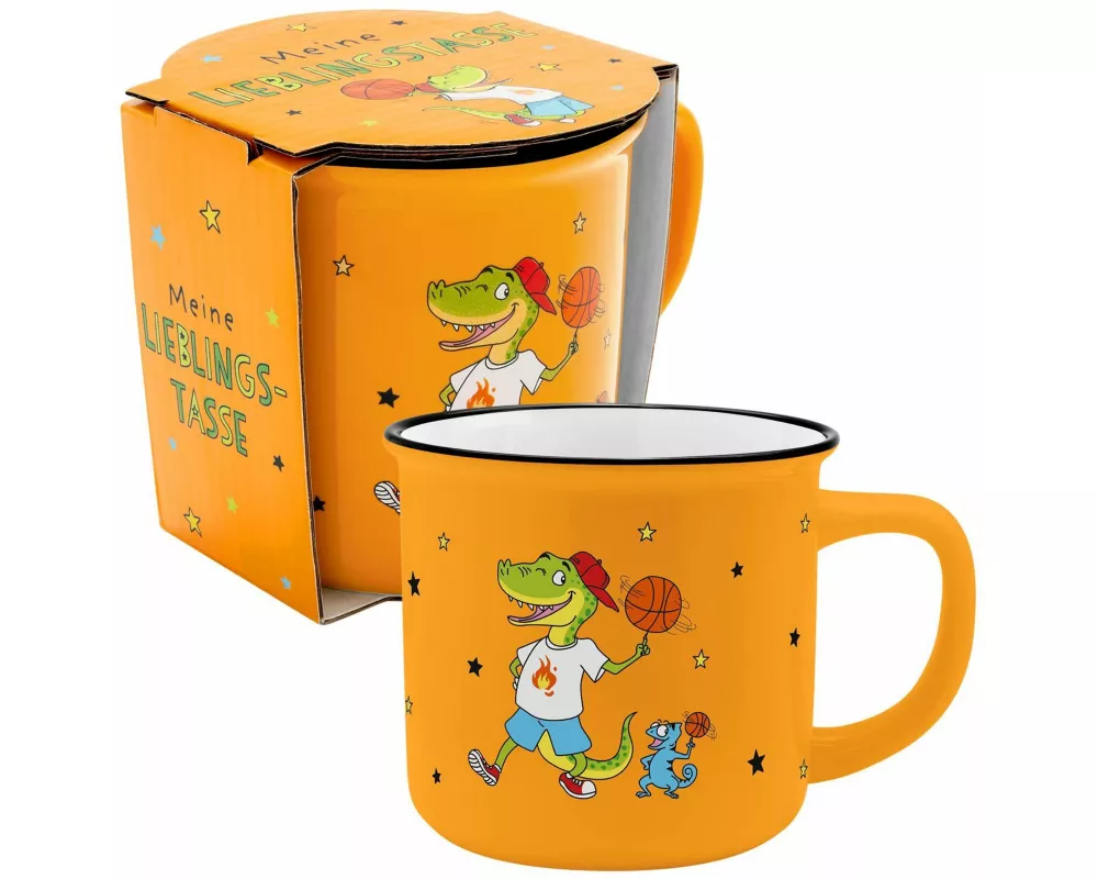 Becher Motiv Dino
