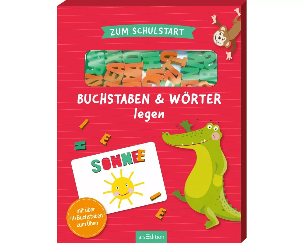 Zum Schulstart – Buchstaben & Wörter legen