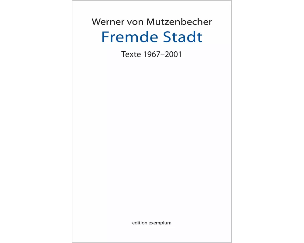 Fremde Stadt