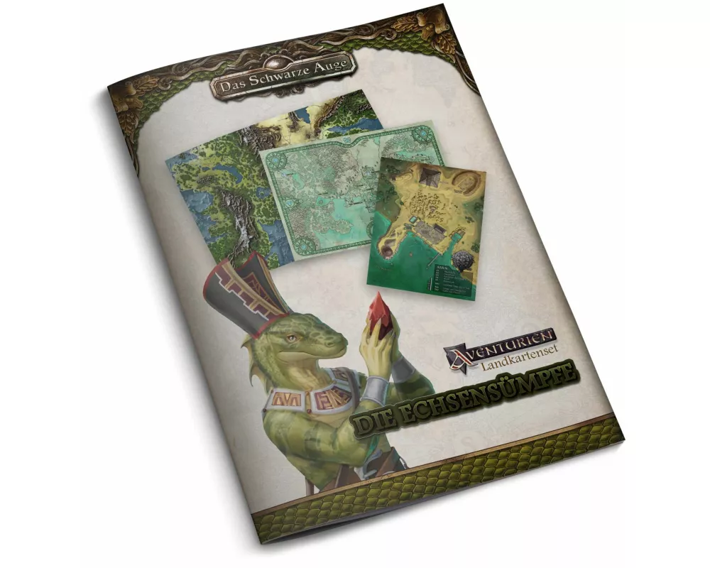 DSA - Landkartenset Die Echsensümpfe