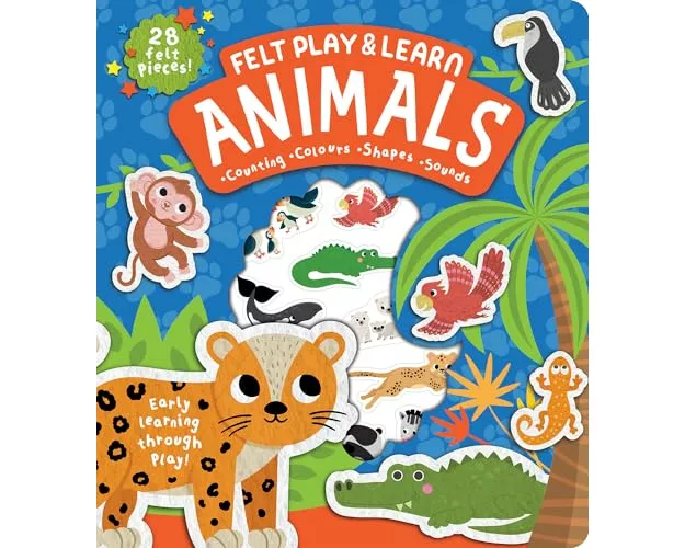 Felt Play & Learn Animals