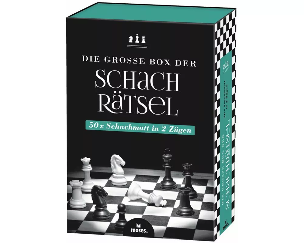 Die grosse Box der Schachrätsel - 50 x Schachmatt in 2 Zügen