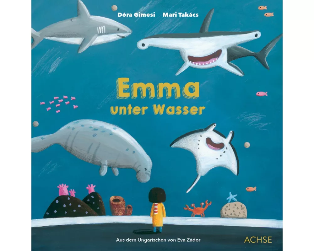 Emma unter Wasser