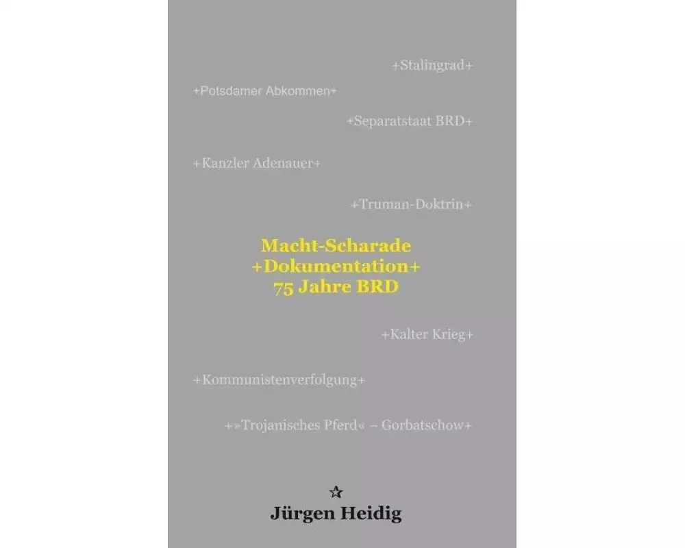 'Macht-Scharade +Dokumentation+ 75 Jahre BRD'