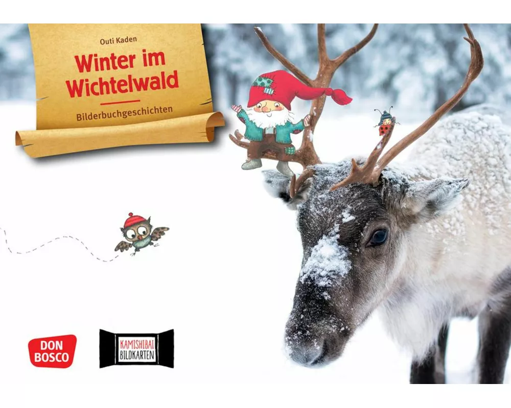 Winter im Wichtelwald. Kamishibai Bildkartenset