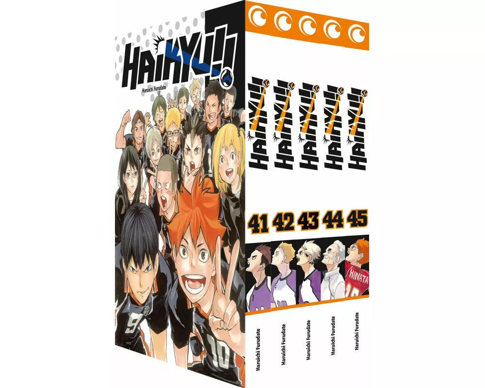 Haikyu!! Sammelbox 5 – Band 41-45 im Schuber
