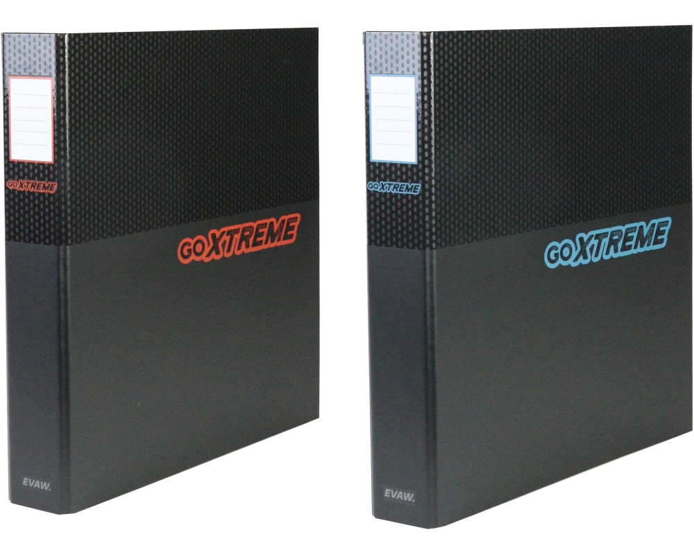 ANCOR Ringbuch GoXtreme 111033 schwarz 4 RingA4