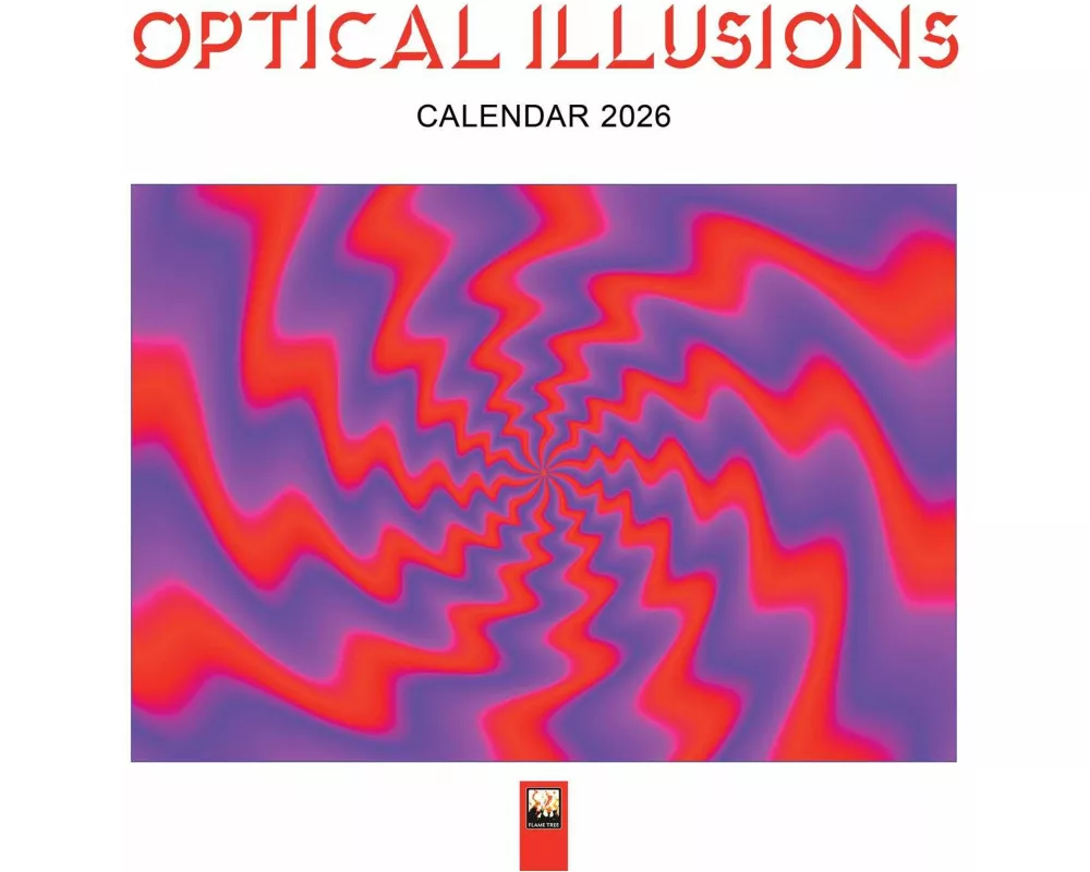 Optical Illusions Wall Calendar 2026 (Art Calendar)