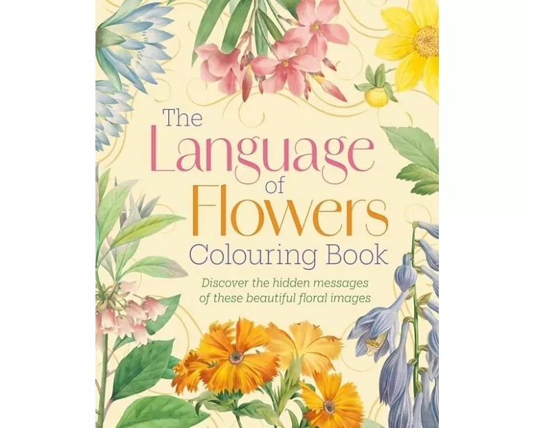 The Language of Flowers Colouring Book
