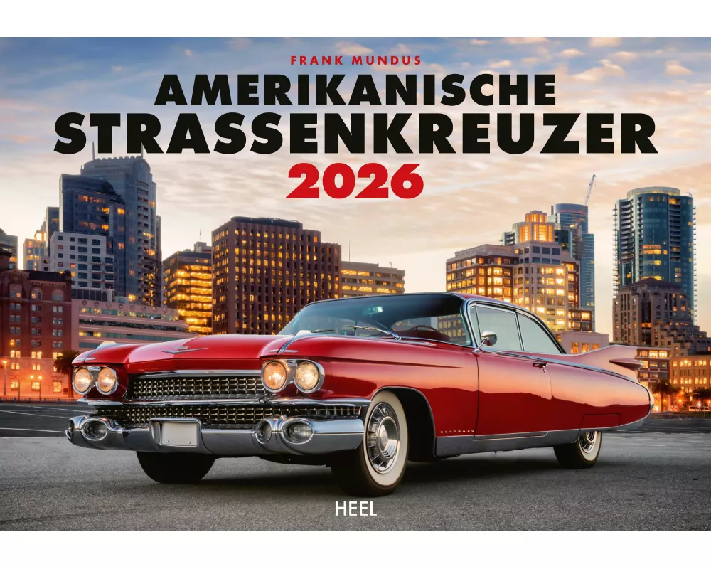 Amerikanische Straßenkreuzer Kalender 2026