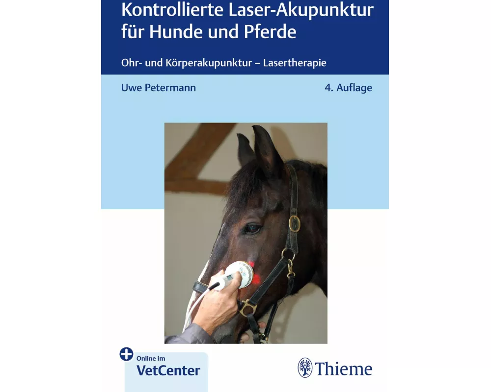 Kontrollierte Laser-Akupunktur für Hunde und Pferde