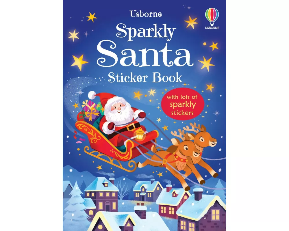 Sparkly Santa Sticker Book