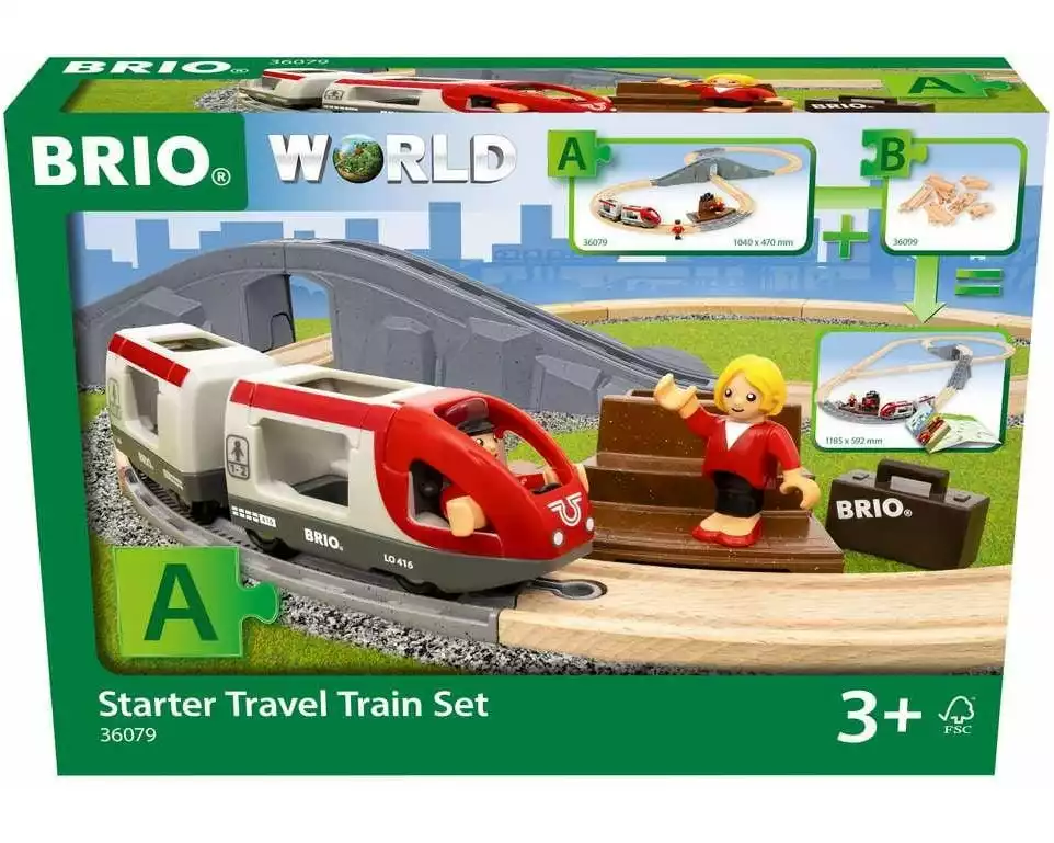 BRIO Starter Travel Train Set