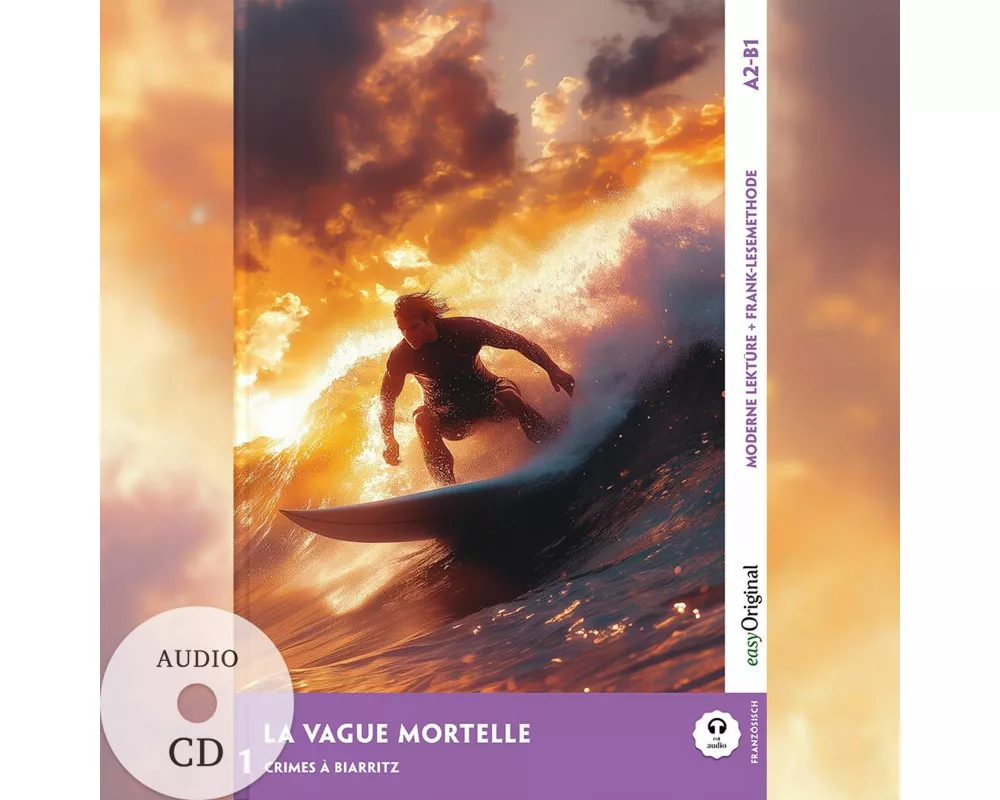 La Vague mortelle - Französische Krimi-Lektüre A2-B1 (+ Audio-CD)