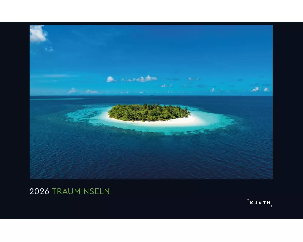 Trauminseln - KUNTH Wandkalender 2026