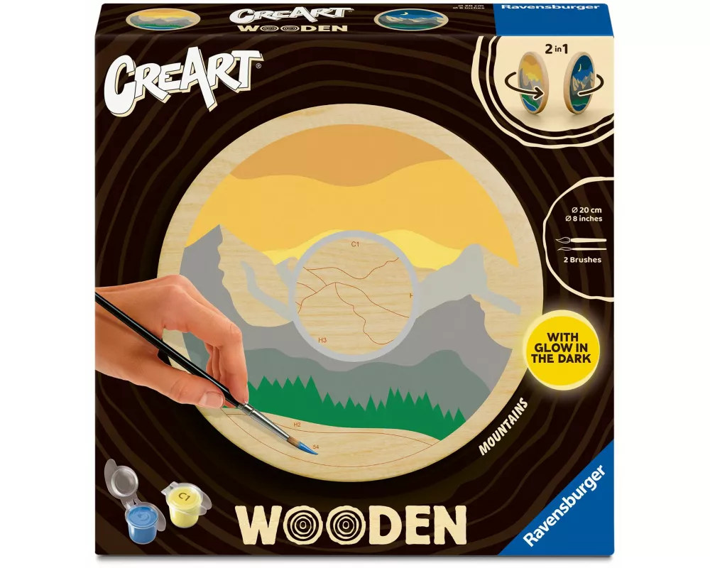 CreArt Wooden - Mountains