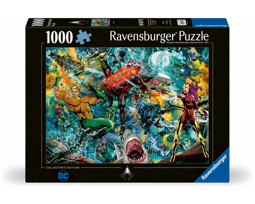 Erwachsenenpuzzle 1000 Teile - Justice League - Aquaman